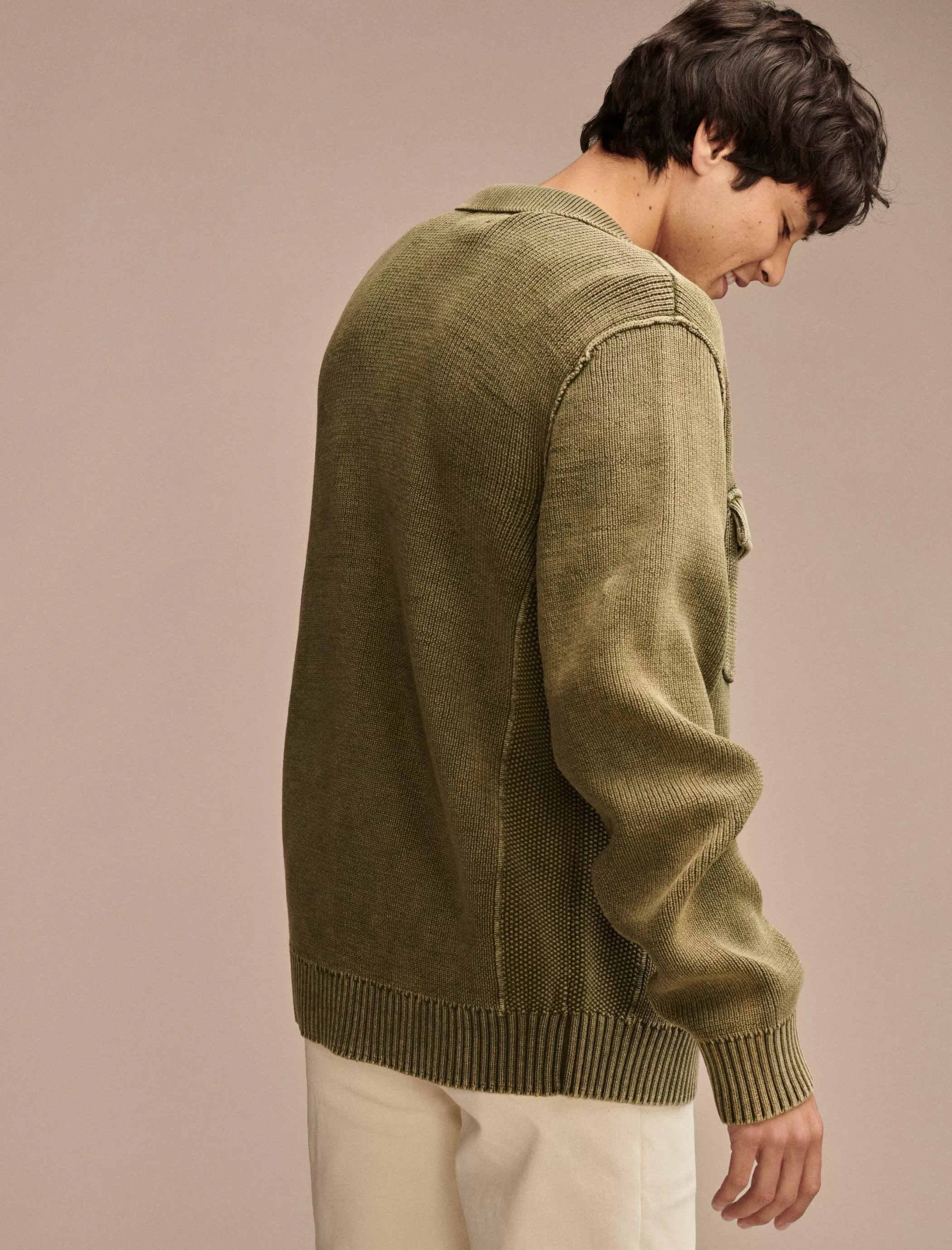 acid_wash_button_through_sweater_cardigan_3.webp Lucky Brand Sweaters*acid wash button through sweater cardigan olive night acidwash