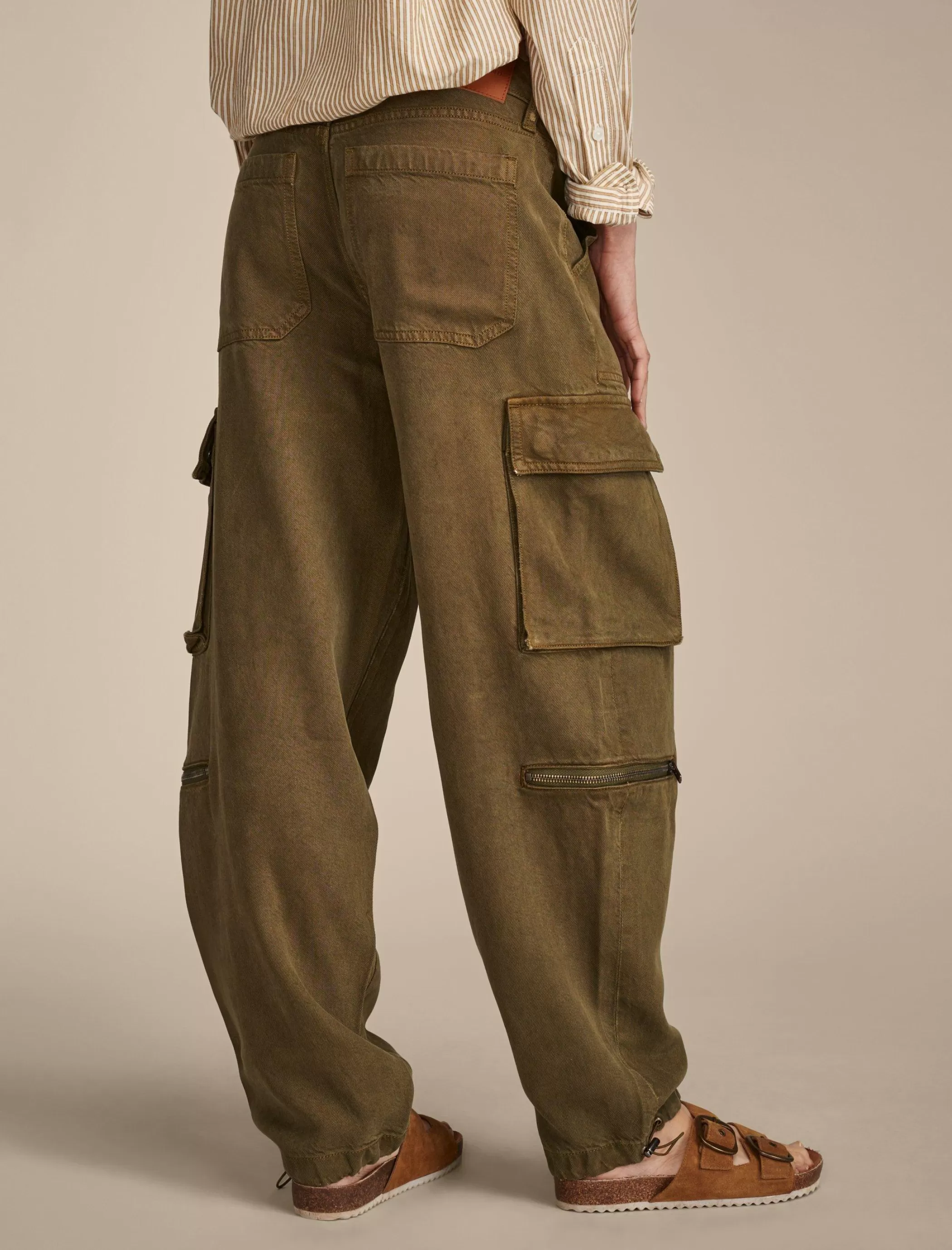 cargo_denim_jean_2.webp Lucky Brand Pants | Jeans*cargo denim jean dark olive