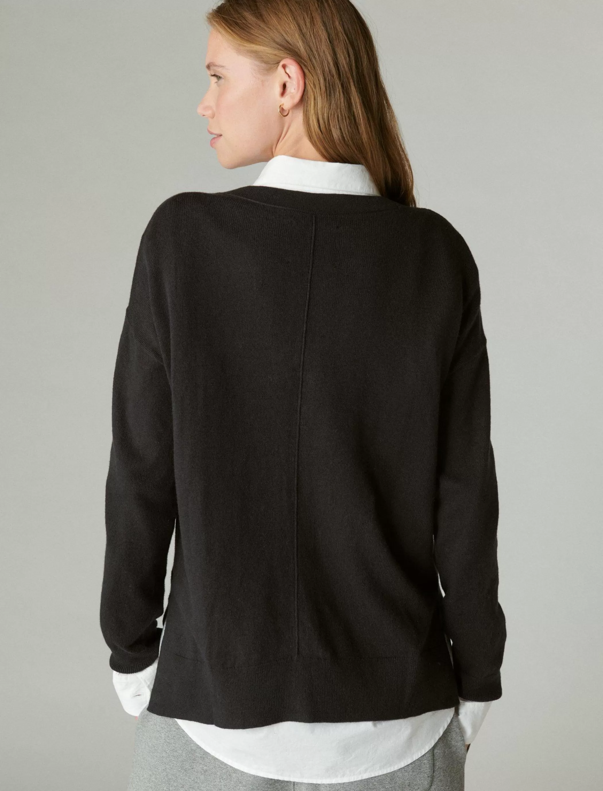 cloud_soft_relaxed_cardigan_2.webp Lucky Brand Sweaters & Sweatshirts*cloud soft relaxed cardigan jet black