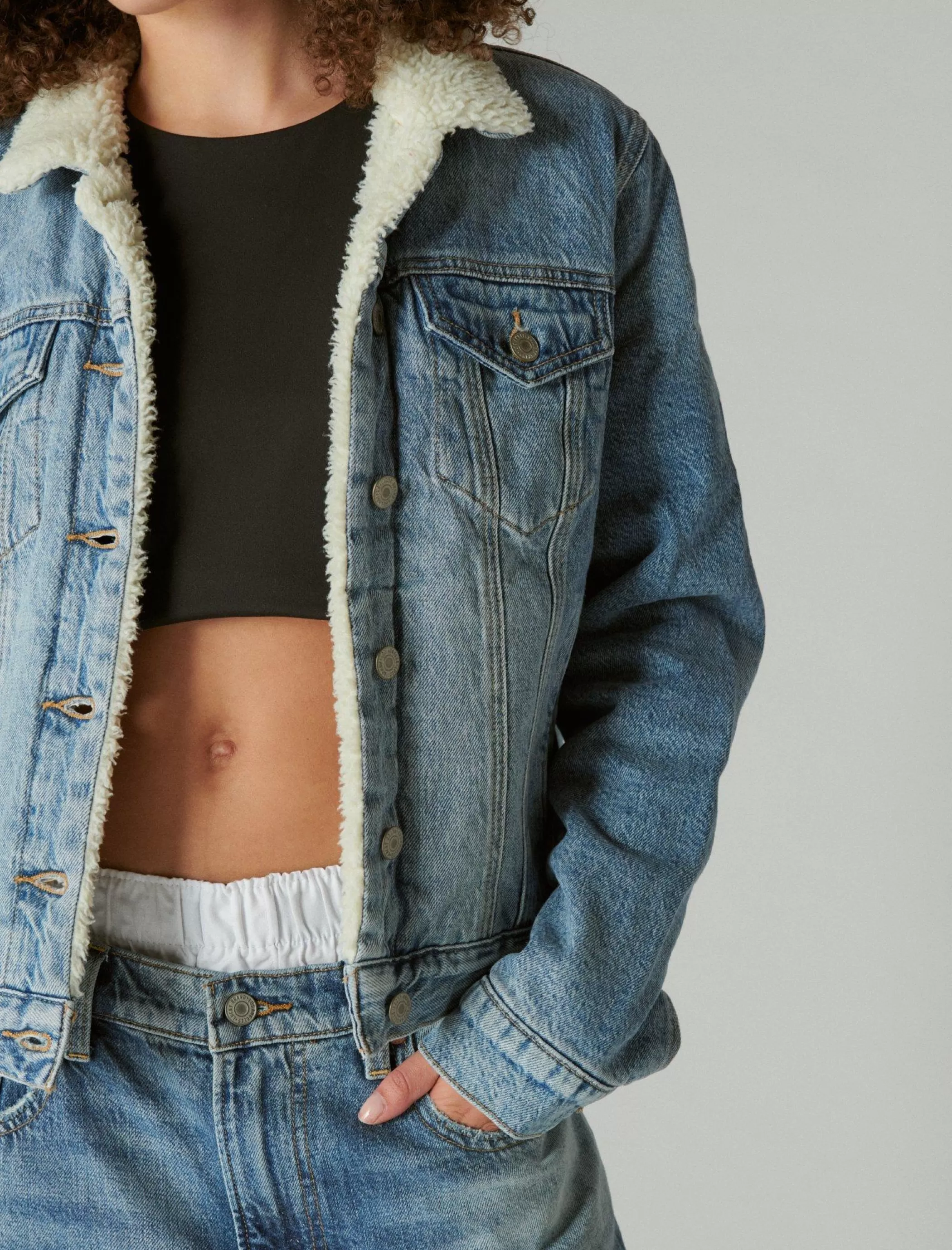 faux_shearling_lined_denim_trucker_jacket_3.webp Lucky Brand Jackets & Outerwear*faux shearling lined denim trucker jacket loretto sky