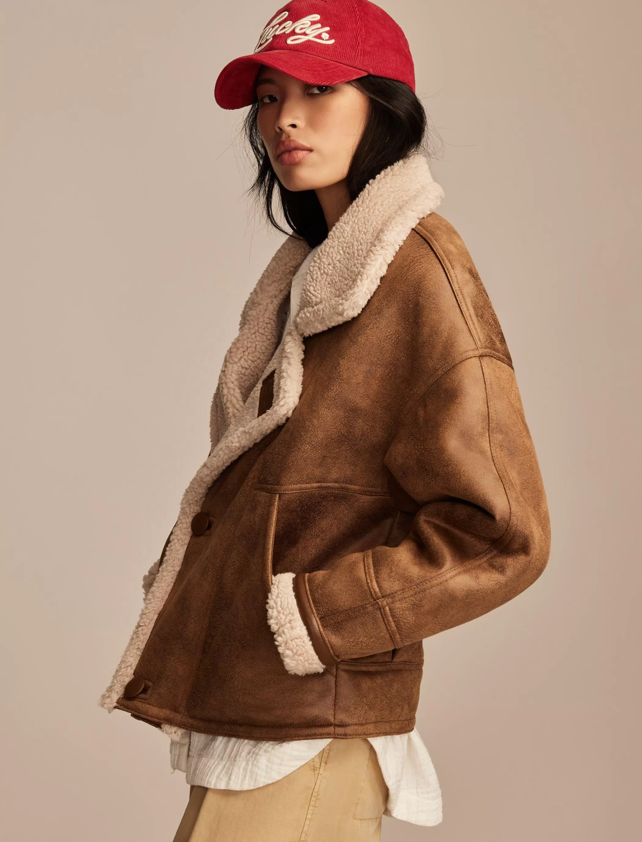 faux_shearling_moto_jacket_3.webp Lucky Brand Jackets & Outerwear*faux shearling moto jacket cognac