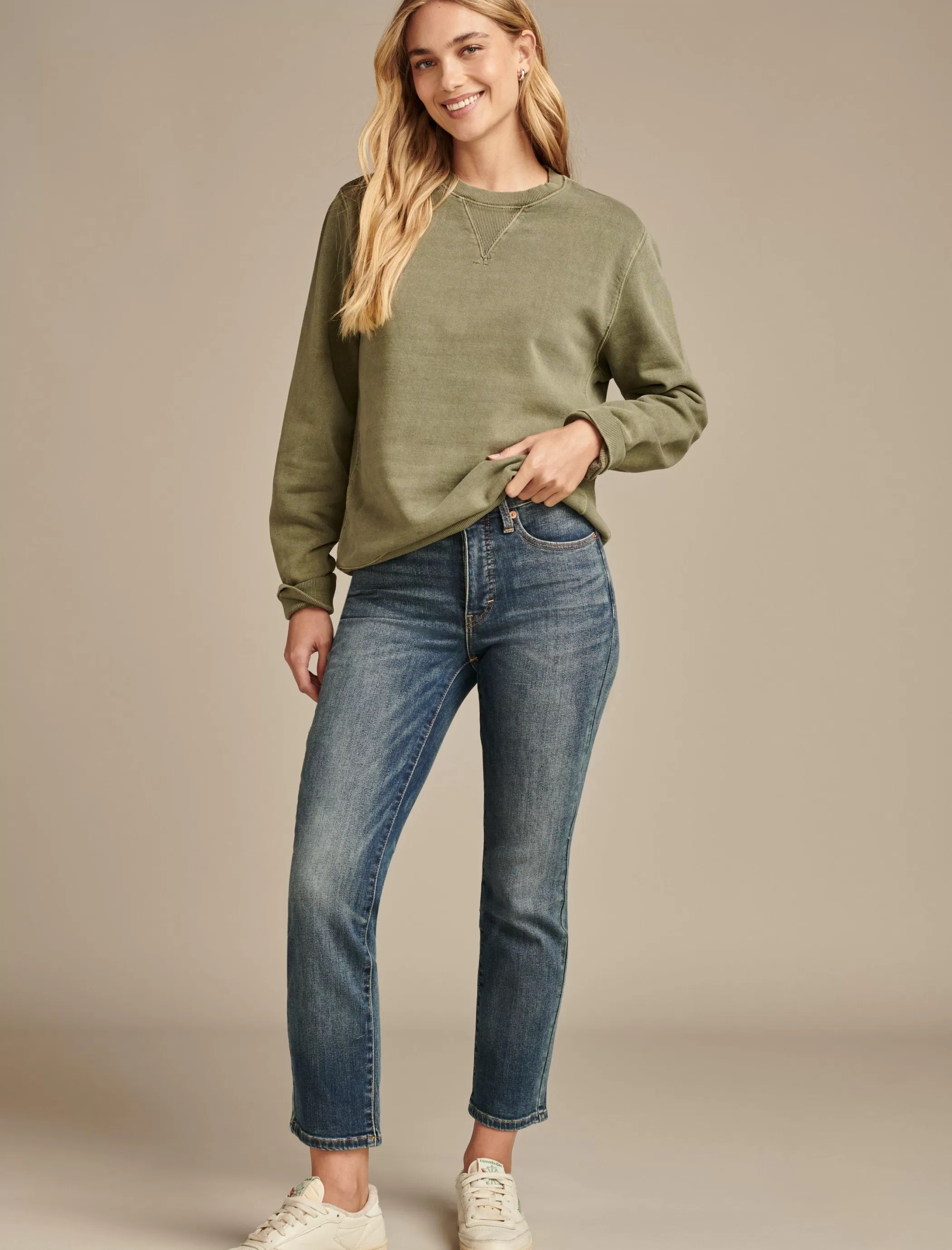 Lucky Brand Jeans | Straight*high rise zoe straight lightyear