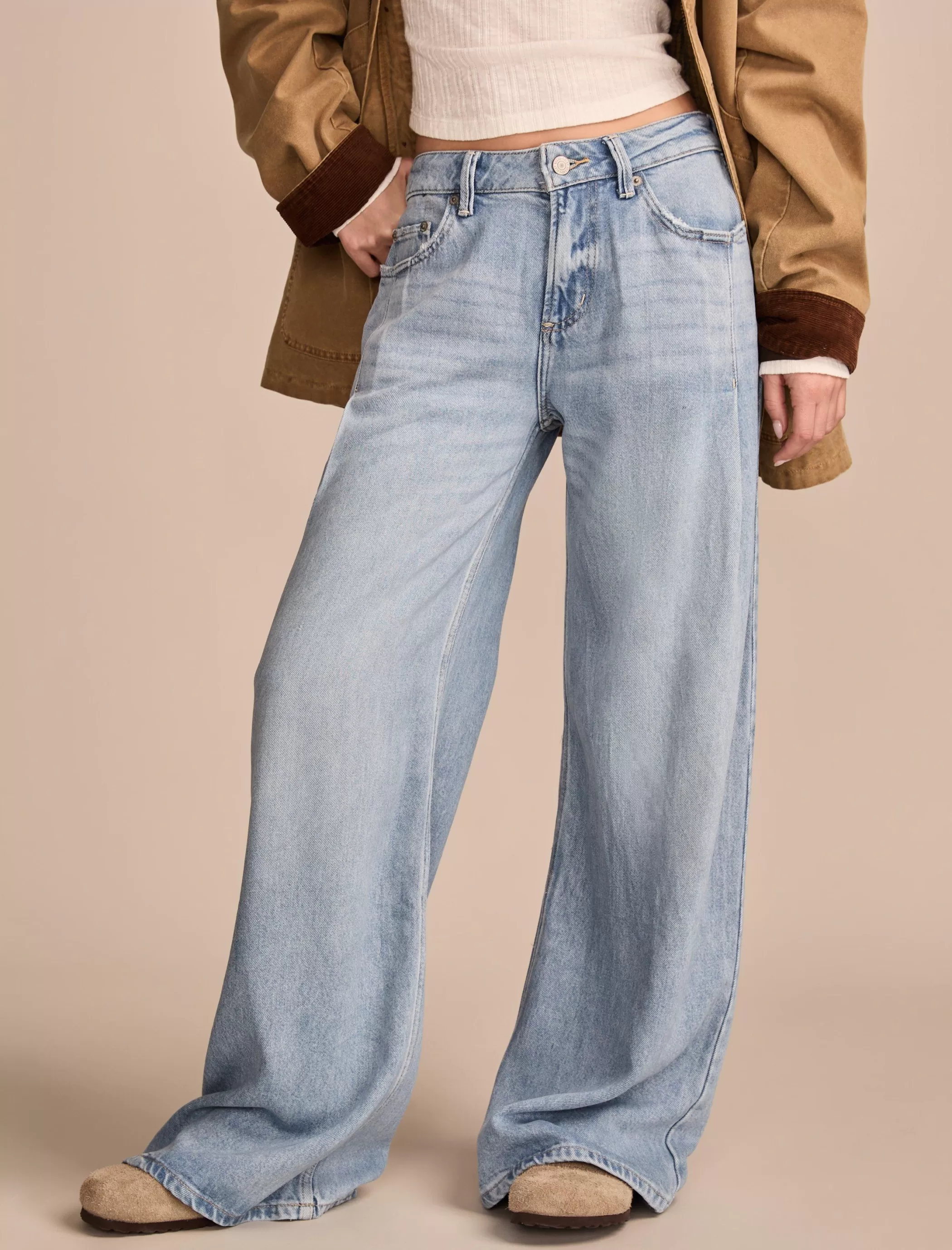 Lucky Brand Jeans | Wide Leg*liquid denim luxe palazzo river