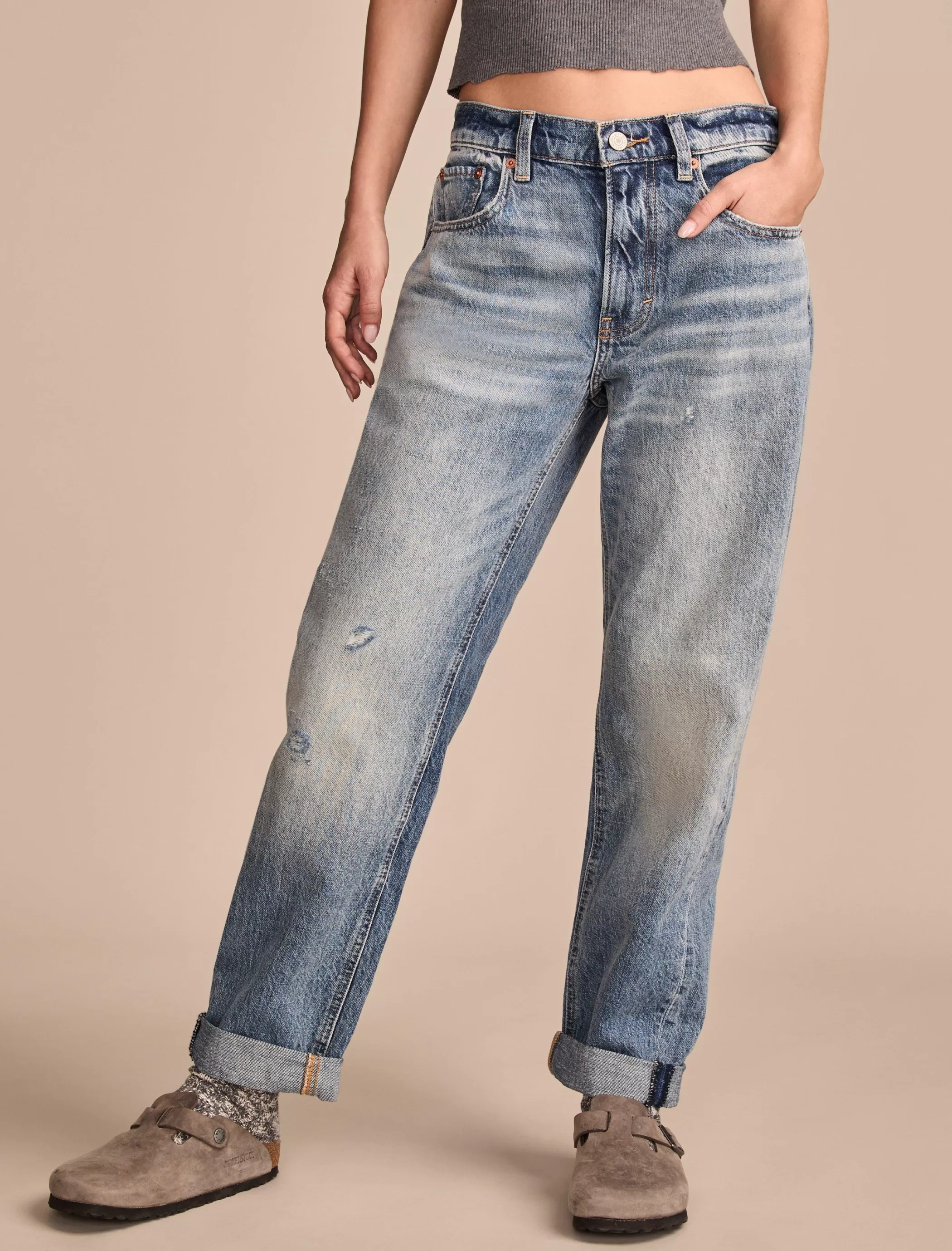 Lucky Brand Jeans | Boyfriend*mid rise boy easy like sunday