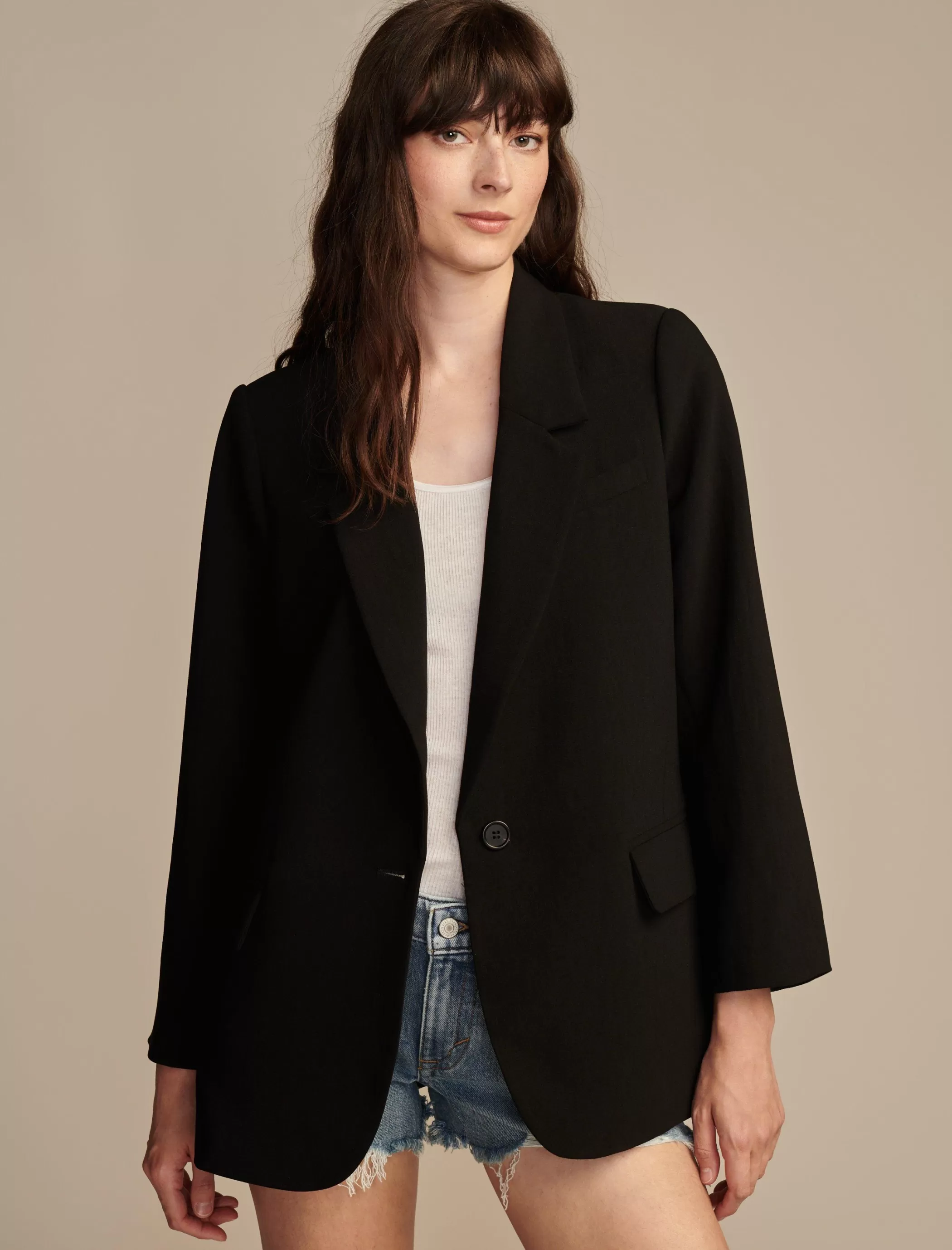 Lucky Brand Jackets & Outerwear*oversize blazer black