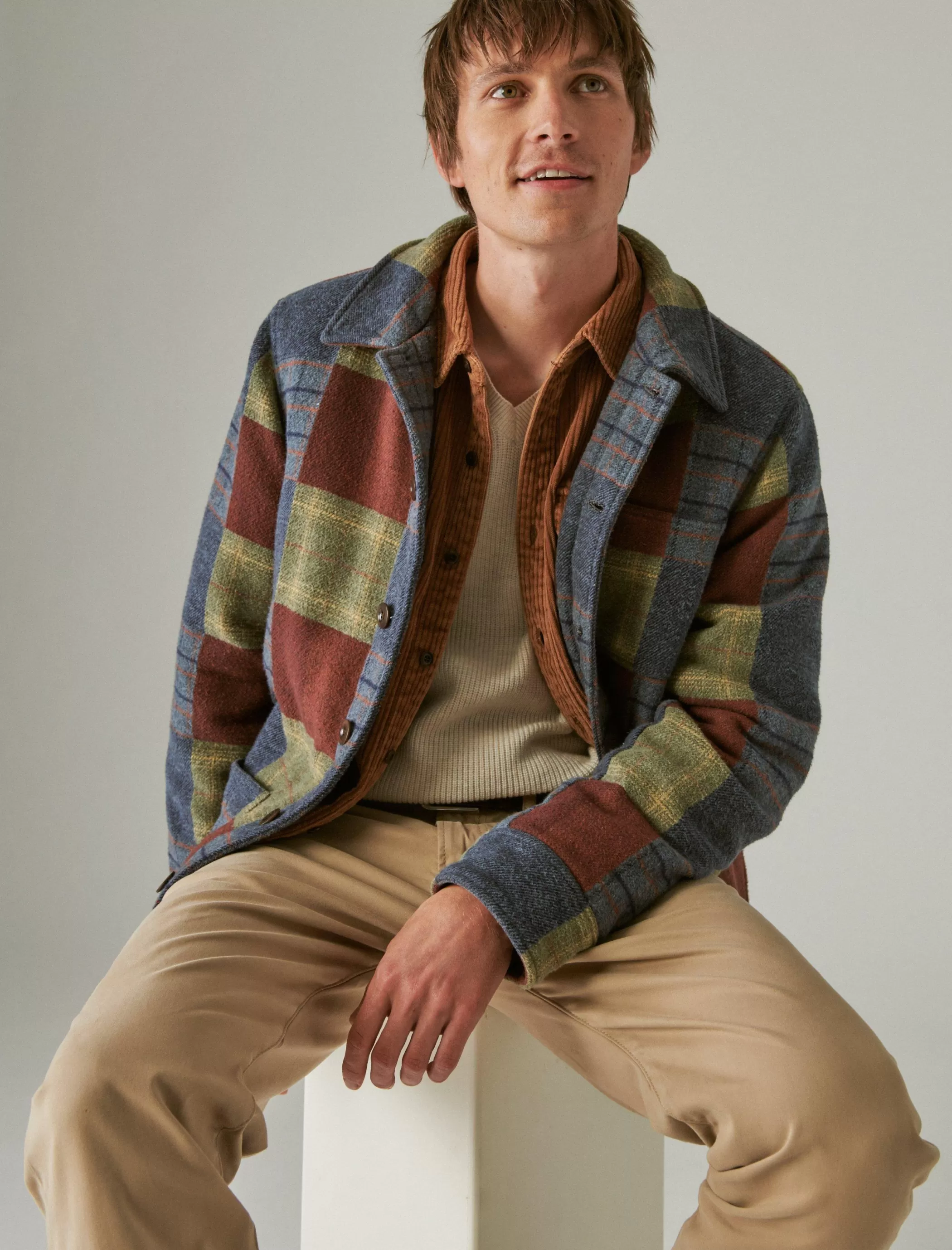 Lucky Brand Jackets & Outerwear* chore jacket patchwork