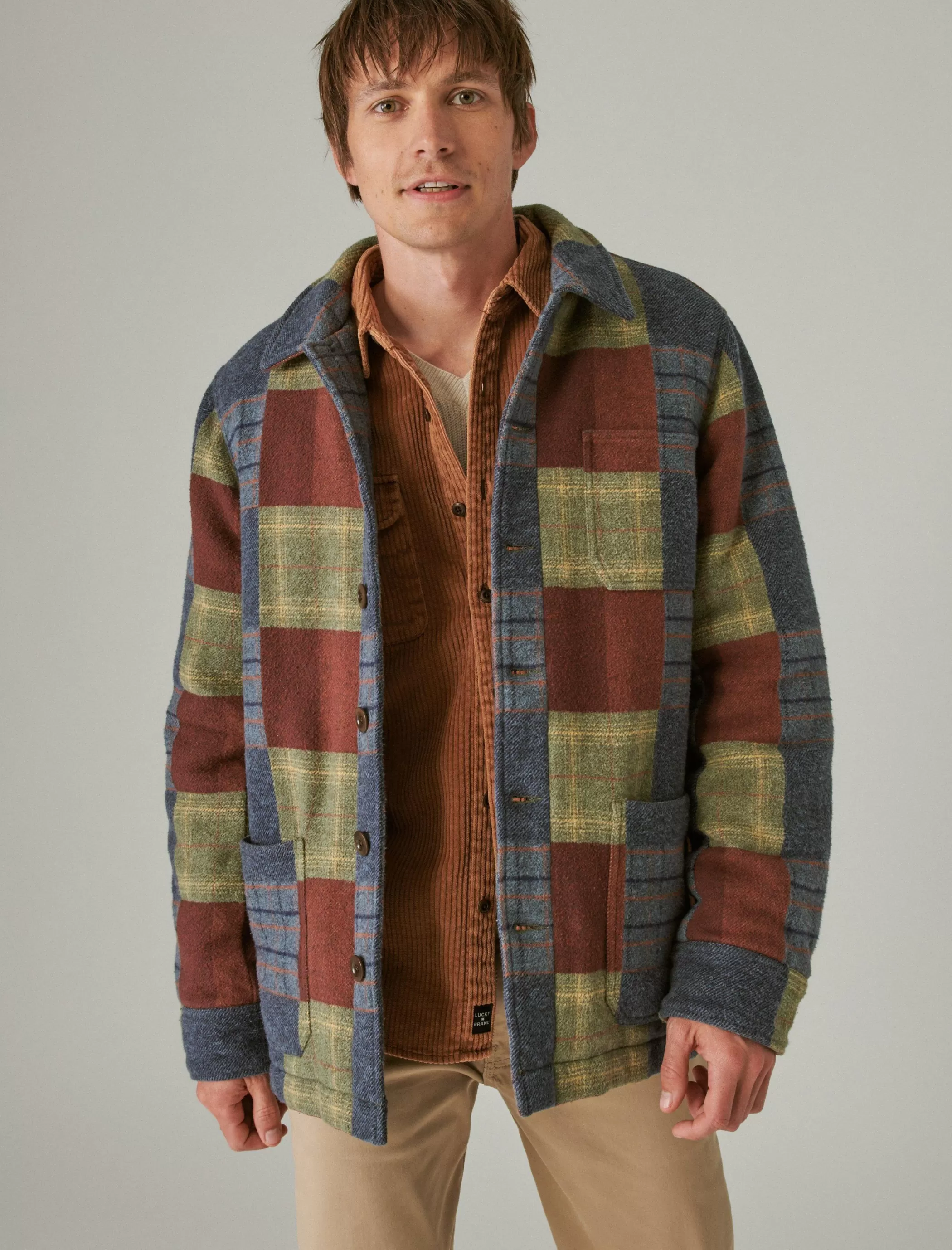 patchwork_chore_jacket_2.webp Lucky Brand Jackets & Outerwear* chore jacket patchwork