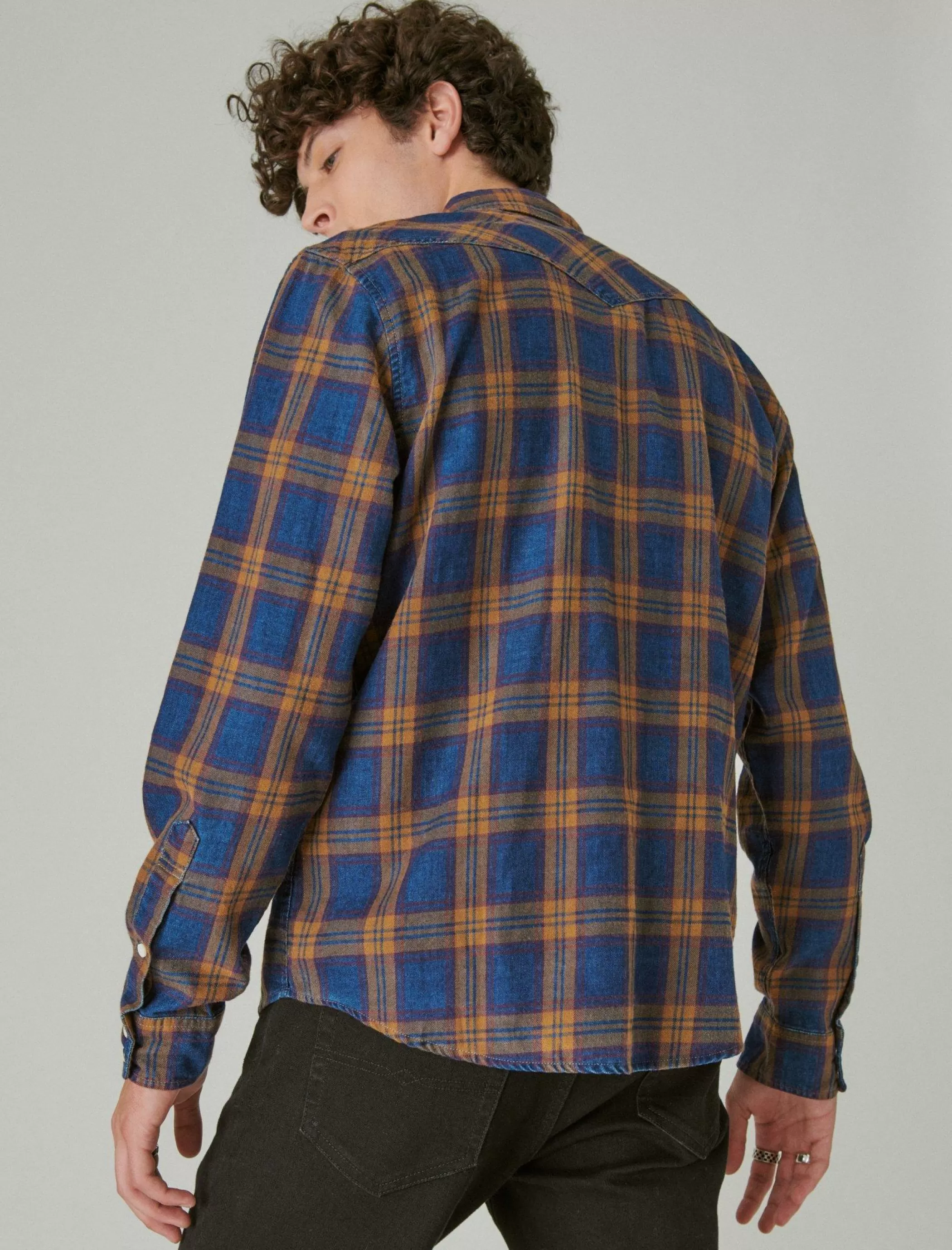 plaid_indigo_western_long_sleeve_shirt_2-2.webp Lucky Brand Button-Downs*plaid indigo western long sleeve shirt indigo plaid