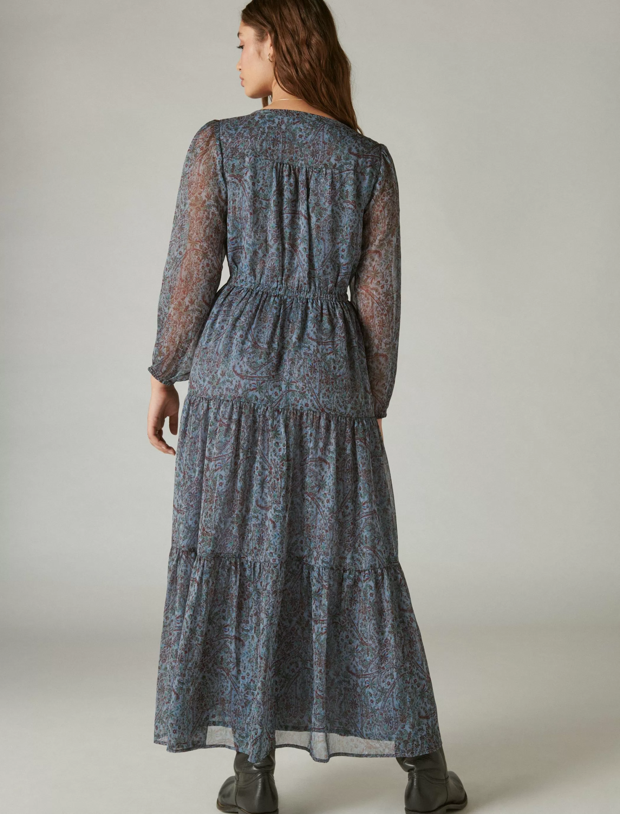 printed_shine_chiffon_maxi_dress_2.webp Lucky Brand Dresses*printed shine chiffon maxi dress flint stone multi