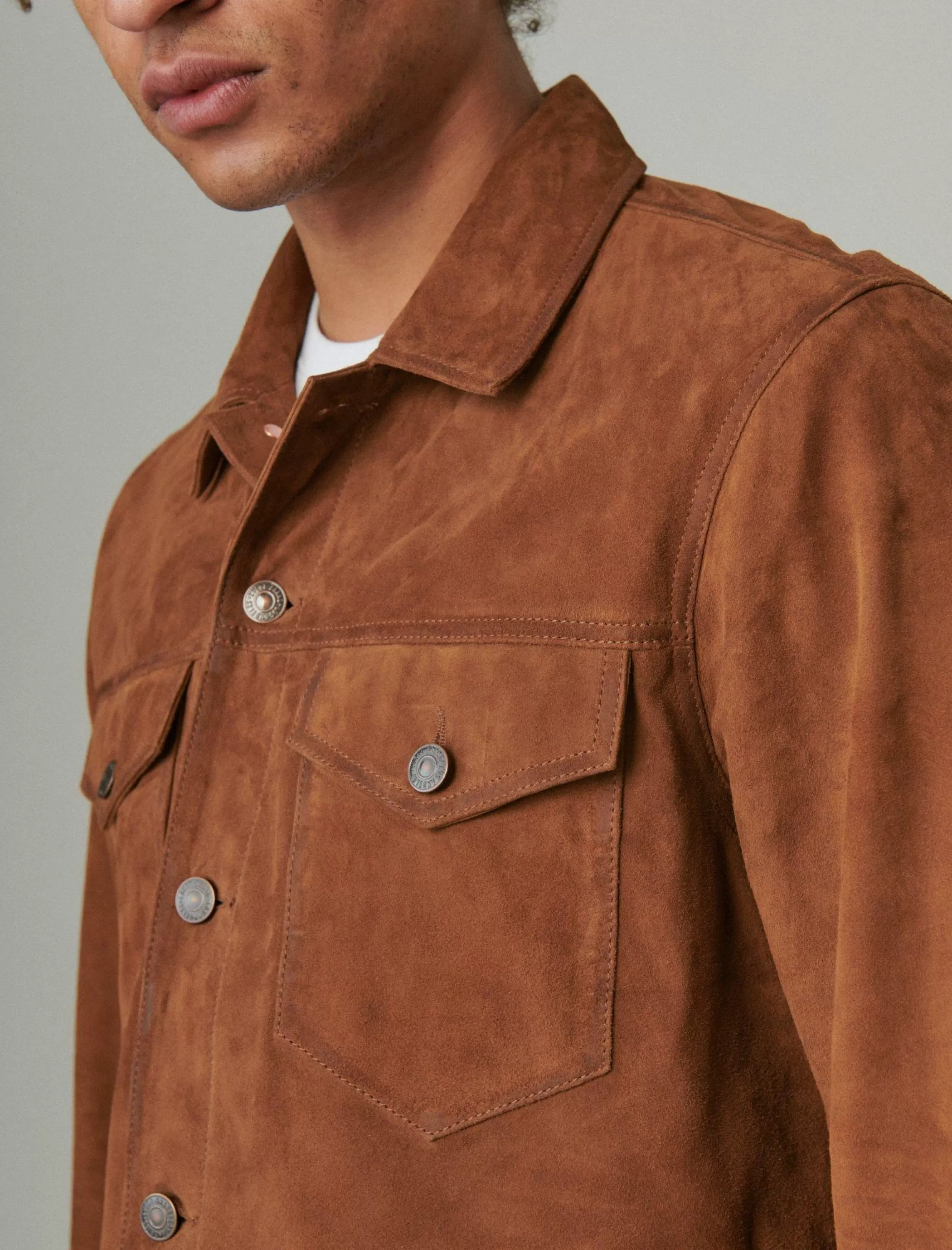 suede_trucker_jacket_3.webp Lucky Brand Jackets & Outerwear*suede trucker jacket dark tan