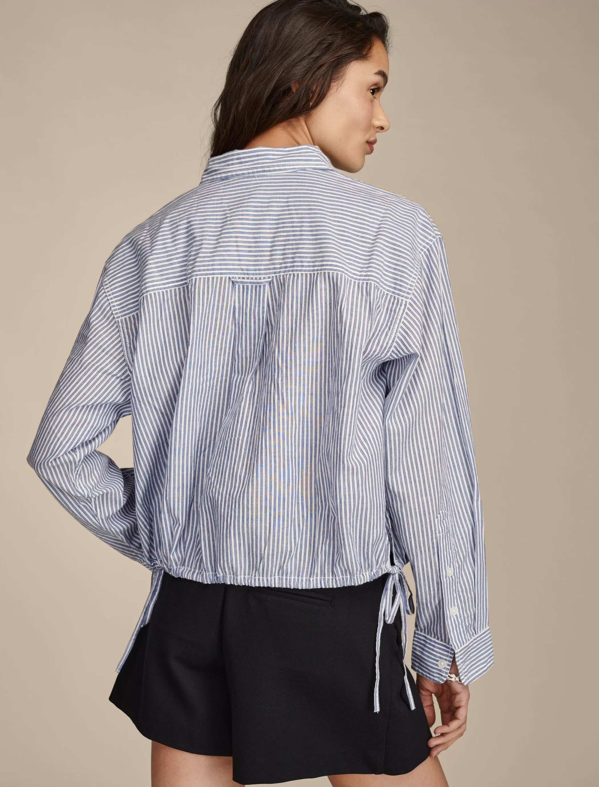 utility_shirt_2.webp Lucky Brand Blouses*utility shirt blue stripe