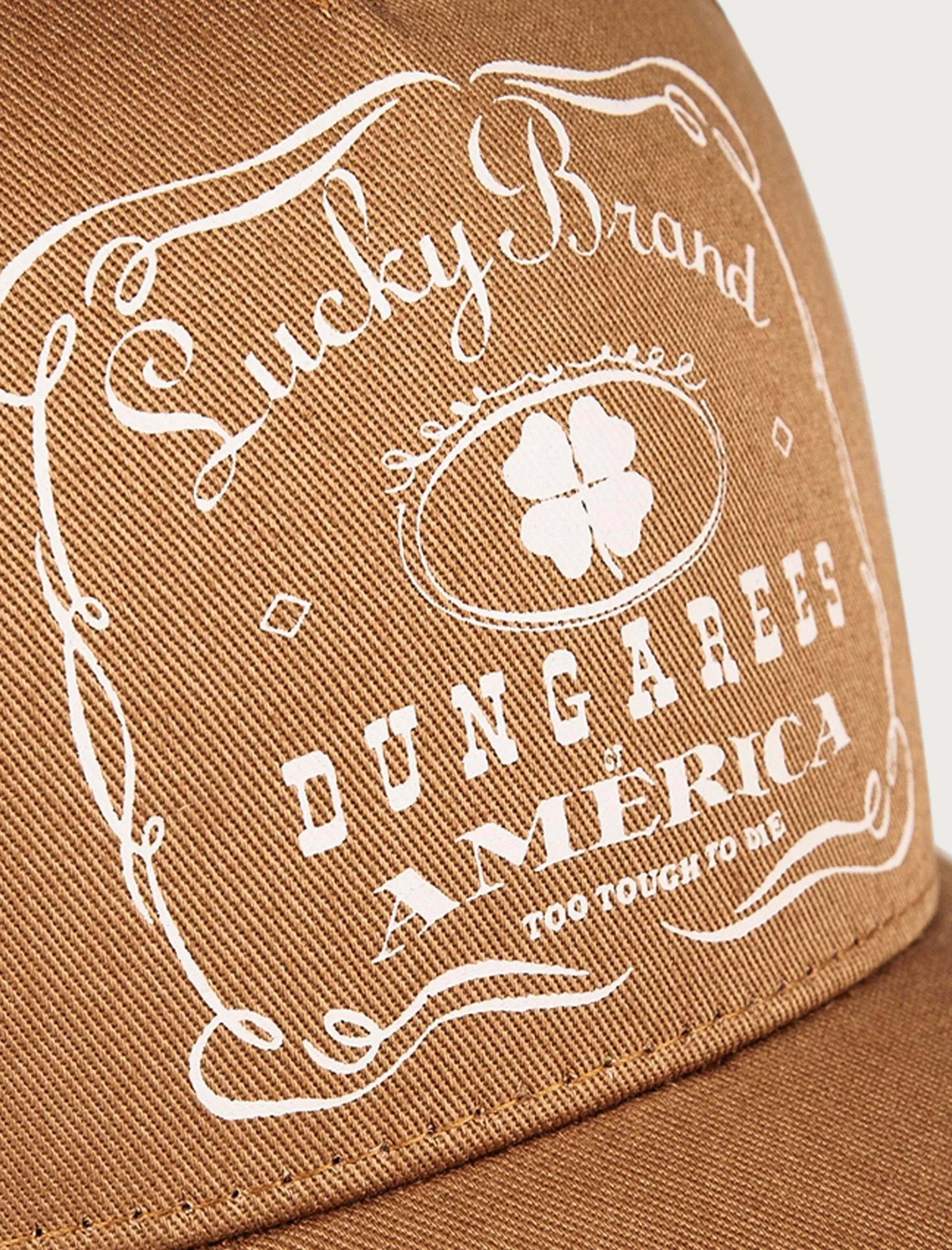 Lucky Brand Hats*vintage trucker dark brown