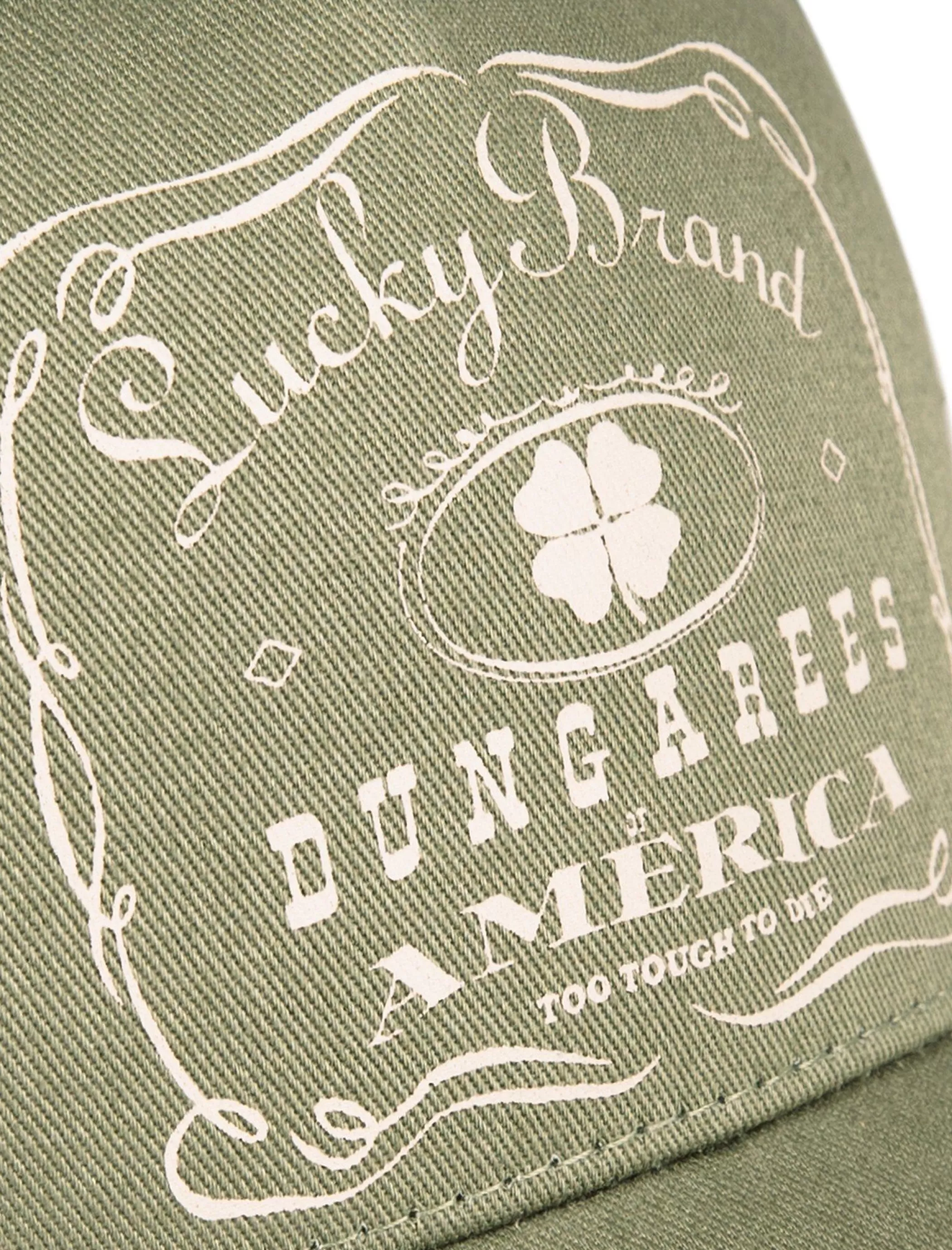 Lucky Brand Hats*vintage trucker bright green