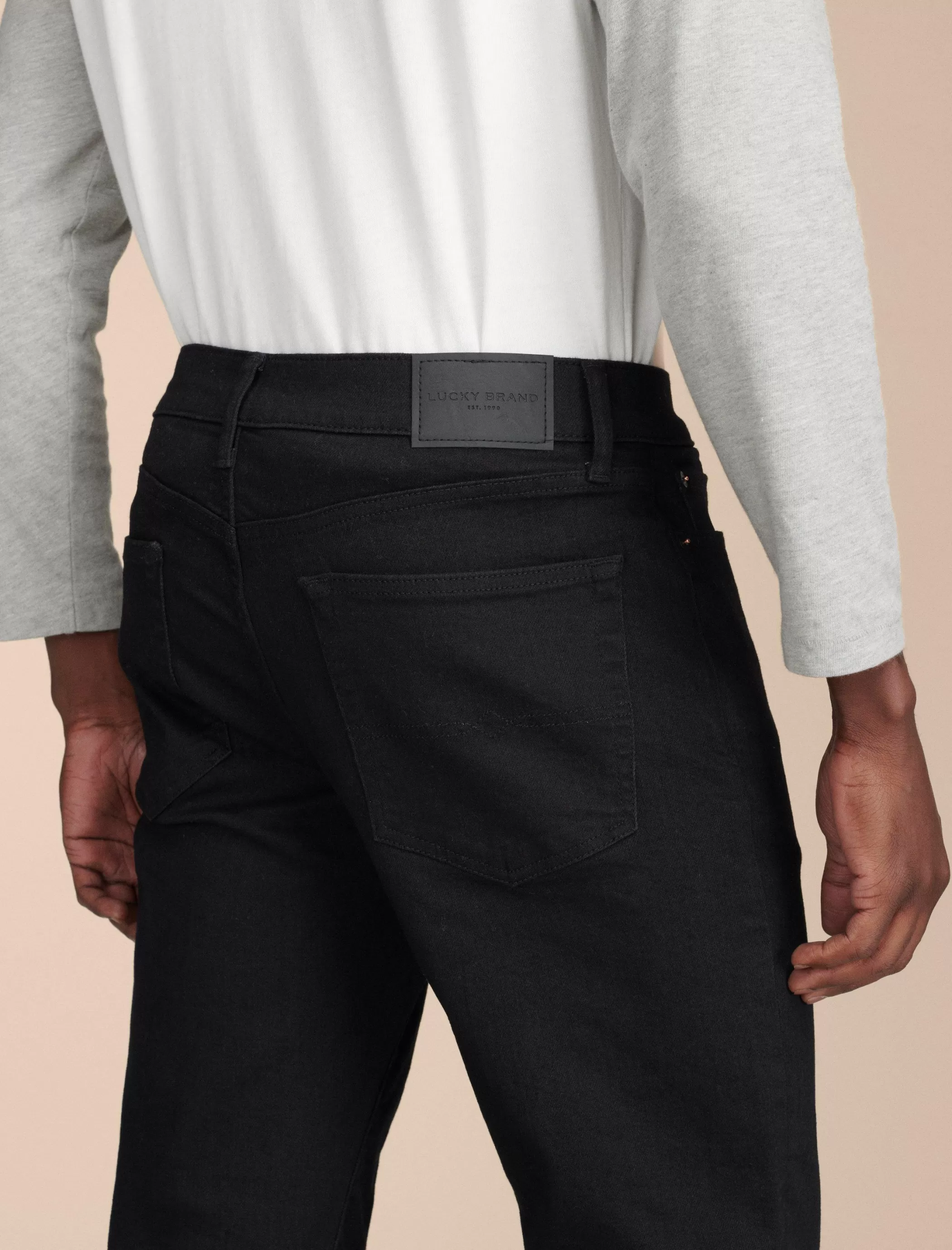 Lucky Brand Jeans | Straight*363 vintage straight advanced stretch jean black rinse