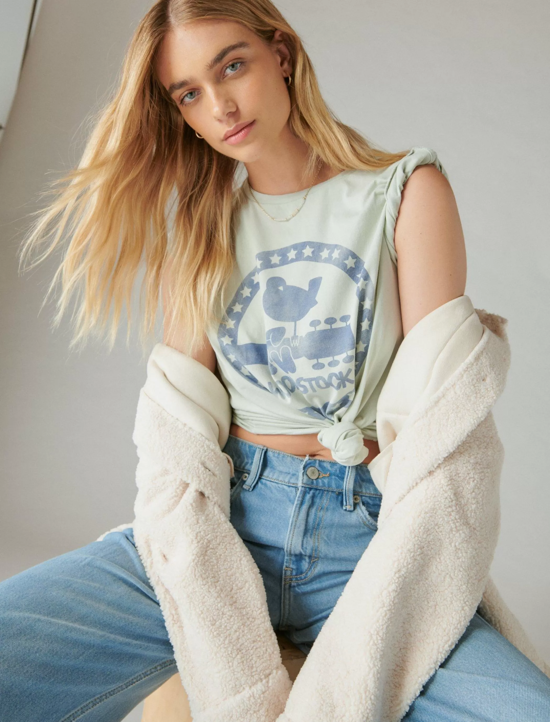 woodstock_star_circle_boyfriend_tee_2.webp Lucky Brand Graphic Tees*woodstock star circle boyfriend tee zephyr blur